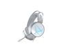Casque antibruit blanc Dareu EH722X avec micro