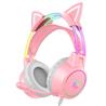 Onikuma X15 Cat Ear Pink Gaming Headset