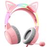 Onikuma X15 Cat Ear Pink Gaming Headset