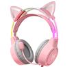 Onikuma X15 Cat Ear Pink Gaming Headset