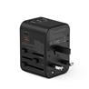 iCAN 35.5W 5-Port Universal Travel Adapter with 2 USB-C and 3 USB-A