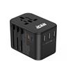 iCAN 35.5W 5-Port Universal Travel Adapter with 2 USB-C and 3 USB-A