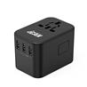 iCAN 35.5W 5-Port Universal Travel Adapter with 2 USB-C and 3 USB-A