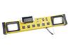iCAN Multiprise en métal 6 prises 2 USB-A, cordon de 3 pieds