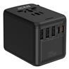 iCAN 35W 5-Port Universal Travel Adapter with 2 USB-C and 3 USB-A
