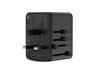 iCAN 35W 5-Port Universal Travel Adapter with 2 USB-C and 3 USB-A