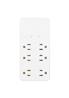 iCAN Protecteur de surtension pour robinet mural, 6 prises