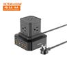 iCAN Protecteur de surtension GaN PD 5 prises 8 USB 100 W