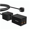 Choetech Multiprise détachable 65 W, 4 prises USB, 2 prises(Open Box)