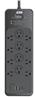 iCAN 12 Outlets Surge Protector with 2 USB-A and 1 USB-C, 6ft Cord