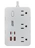 iCAN 6 QT660-CU 6 Outlets Surge Protector with 2 USB-A and 2 USB-C
