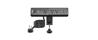 3 Outlets Desk Clamp Power Strip with 980J and 8ft Cord