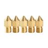 0.4mm Nozzle Kit, Nozzle_D6×d0.4×H13_brass_5PCS