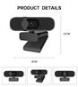 Webcam iCAN C20 1080P 60fps, angle de vue de 78°(Open Box)