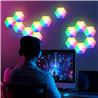 Lumières RVB intelligentes à DEL iCAN Hexagon | 6 paquets