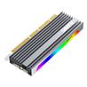 Maiwo KT058 RGB Design PCIe x16 to NVMe SSD Expansion Converter