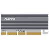 Maiwo KT058 RGB Design PCIe x16 to NVMe SSD Expansion Converter