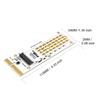 Convertisseur de carte d'extension NVMe PCIex4 Maiwo KT060A avec design RVB