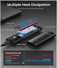 ORICO USB3.2 Gen2 USB-C M.2 NVMe SSD Enclosure (10Gbps) -  Black