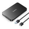 Orico 2588U3 2.5" USB3.0 HDD Enclosure with Transfer Rate 5Gbps and Micro-B to USB - A  Cable ,Black