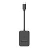 Maiwo K1696P2 USB3.2 Gen2 Type C to M.2 NVMe /M.2 SATA SSD Adapter with Cable, Black