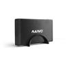 Boîtier de disque dur Maiwo USB3.0 vers SATA 3,5'' jusqu'à 20 To, noir.