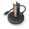 Maiwo K3026P2 2 Bays Docking Station and Duplicator for  NVMe M.2 SSD(Open Box)