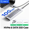 Orico AXM2 Tool Free  M.2 NVMe SSD Enclosure with USB External