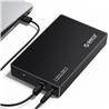 Boîtier de disque dur ORICO 3588US3 SATA USB 3.0 sans outil gratuit de 3,5 pouces en noir