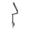 Brateck  Premium Aluminum Studio Microphone Boom Arm, Matte Black(Open Box)