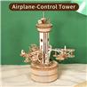 ROKR AMK41 Air-Control Tower Music Box 3D Wooden Puzzle(Open Box)