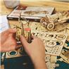 ROKR MC401 V8 Grand Prix Car Model 3D Wooden Puzzle