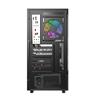 DarkFlash 376*208*405mm DY460 NOIR Front and Sides Mid Tower Blanc