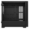 DarkFlash DK415M Mesh mATX PC Case, 2x ARGB Fans Included, Black
