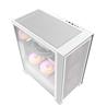 DarkFlash DRX70 Mesh ATX PC Case, 4x ARGB Fans Included, White