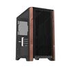 ARMOURY A08 Micro ATX Case, Wood Front Panel, Black