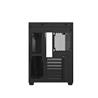 DarkFlash TH285 Triple-sided Transparent Glass ATX Case, Black