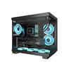 PCCOOLER C3T500 ARGB PC Case Mid Tower Desktop Computer Gaming Case