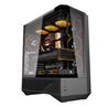 Boîtier PC ATX de luxe DarkFlash DY460, 4 ventilateurs ARGB inclus, noir