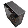 Boîtier PC ATX de luxe DarkFlash DY460, 4 ventilateurs ARGB inclus, noir