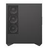 Boîtier PC ATX de luxe DarkFlash DY460, 4 ventilateurs ARGB inclus, noir