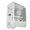 Boîtier PC ATX de luxe DarkFlash DY460, 4 ventilateurs ARGB inclus, blanc