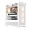 DarkFlash AIR Nova E-ATX PC Case, blanc