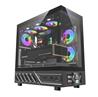 DarkFlash 376*208*405mm DY460 NOIR Front and Sides Mid Tower Blanc
