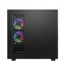 DarkFlash 376*208*405mm DY460 NOIR Front and Sides Mid Tower Blanc