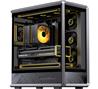 JONSBO - D401 Black ATX Gaming PC Case，Supports Dual 360 Water Cooling