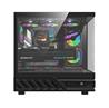 DarkFlash 376*208*405mm DY460 NOIR Front and Sides Mid Tower Blanc