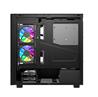 DarkFlash 376*208*405mm DY460 NOIR Front and Sides Mid Tower Blanc