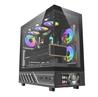 DarkFlash 376*208*405mm DY460 NOIR Front and Sides Mid Tower Blanc