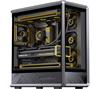 JONSBO - D401 Black ATX Gaming PC Case，Supports Dual 360 Water Cooling